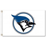 Benutzerdefinierte billig ncaa creighton bluejays 3'x5 'Polyester Flaggen Logo