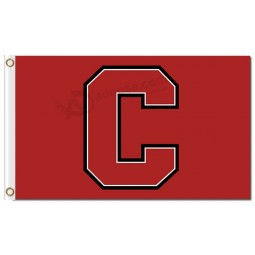 Gewohnheit billige ncaa cornell große rote 3'x5 'Polyesterflaggen c
