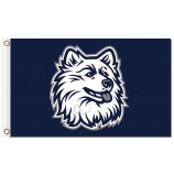 Ncaa Connecticut Huskys 3'x5 'Polyester Flaggen zum Verkauf