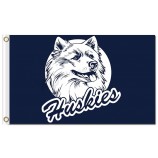 Ncaa Connecticut Huskys 3'x5 'Polyester Flaggen zum Verkauf