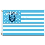 Ncaa Columbia Löwen 3'x5 'Polyester Fahnen Sternen Streifen zum Verkauf