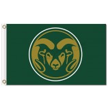 Ncaa Colorado State rammt 3'x5 'Polyester Flaggen Logo zu verkaufen