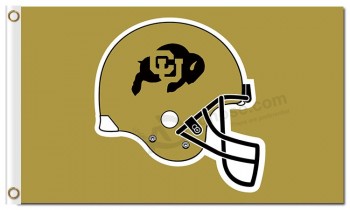NCAA Colorado Buffaloes 3'x5' polyester flags helmet for sale