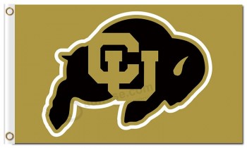 NCAA Colorado Buffaloes 3'x5' polyester flags big logo for sale