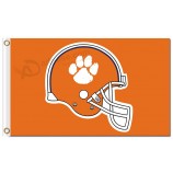 Ncaa Clemson Tiger 3'x5 'Polyester Fahnen orange Helm zu verkaufen