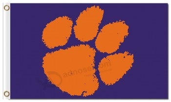 NCAA Clemson Tiger 3'x5' polyester flags for sale