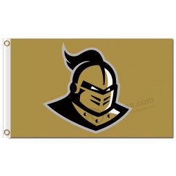 Custom high-end NCAA Central Florida Golden Knights 3'x5' polyester flags logo