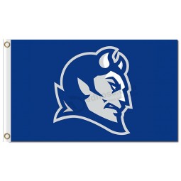 Großhandel benutzerdefinierte hoch-Endee ncaa zentrale connecticut Zustand blaue Teufel 3'x5 'Polyesterflaggen
