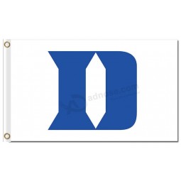 Großhandel benutzerdefinierte hoch-Ende ncaa central connecticut zustand blau teufel 3'x5 'polyester fahnen d