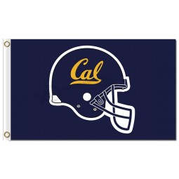 Wholesale custom high-end NCAA California Golden Bears 3'x5' polyester flags helmet