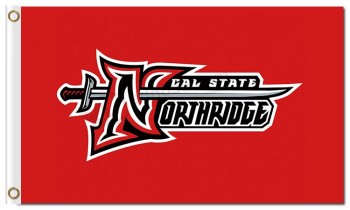Wholesale custom high-end NCAA Cal State Northridge Matadors 3'x5' polyester flags