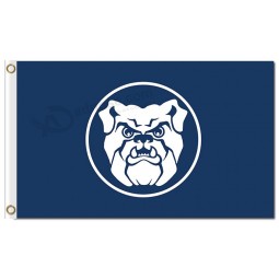 Großhandel benutzerdefinierte billige ncaa Butler Bulldogs 3'x5 'Polyester Flaggen Logo