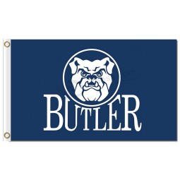 Großhandelskundenspezifische billige ncaa Butler-Bulldoggen 3'x5 Polyesterflaggen