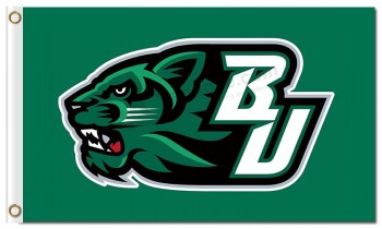 Ncaa binghamton bearcats 3'x5 'полиэфирные спортивные баннеры bu