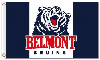 Ncaa belmont bruins 3'x5 'полиэфирные спортивные флаги для продажи 