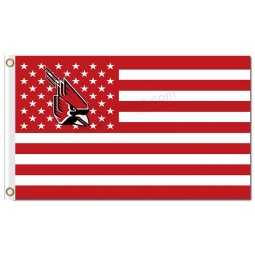 Ncaa Ball Zustand Kardinäle 3'x5 'Polyester billig Sport Fahnen national