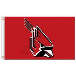 Ncaa Ball Zustand Kardinäle 3'x5 'Polyester billig Sport Fahnen Logo