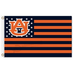 Ncaa kastanienbraune Tiger 3'x5 'Polyester billig Sportfahnen national