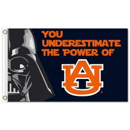 Ncaa Auburn Tiger 3'x5 'Polyester Team Banner Star Wars