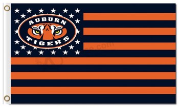 Ncaa auburn老虎3'x5'聚酯队横幅全国