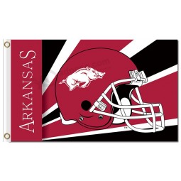 NCAA Arkansas Razorbacks 3'x5' polyester team flags rays