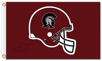 NCAA Arkansas Little Rock Trojans 3'x5' polyester flags helmet for cheap sports flags