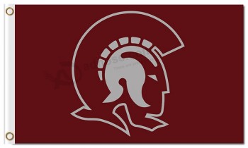 Ncaa arkansas little rock trojans 3'x5 'polyester drapeaux logo pour les drapeaux sportifs pas cher