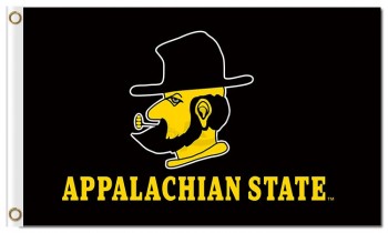 Ncaa appalachian state mountaineers 3'x5 'bandiere in poliestere stato appalachiano per bandiere sportive a basso costo