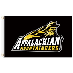 Ncaa appalachian state bergsteiger 3'x5 'polyester fahnen für benutzerdefinierte team flags