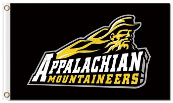 Ncaa appalachian state mountaineers 사용자 정의 팀 플래그를위한 3x15 '폴리 에스테르 플래그