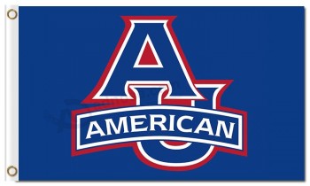 Customized high quality NCAA American Eagles 3'x5' polyester flags AU for custom team flags