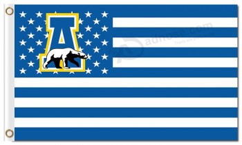 Customized high quality NCAA Alaska Nanooks Seawolves 3'x5' polyester flags national for custom team flags