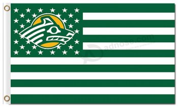 Customized high quality NCAA Alaska Anchorage Seawolves 3'x5' polyester flags national for custom team flags
