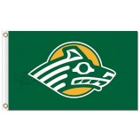 Customized high quality NCAA Alaska Anchorage Seawolves 3'x5' polyester flags logo for custom team flags

