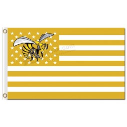 Ncaa Alabama State Hornissen 3'x5 'Polyester Fahnen Sterne Streifen für Sport Team Banner