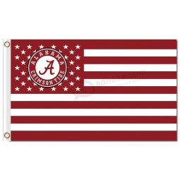 Ncaa Alabama Crimson Gezeiten 3'x5 Polyester Fahnen Sternenstreifen für Sport Team Fahnen