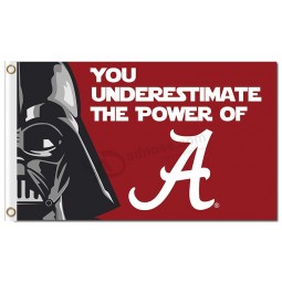 Ncaa alabama crimson marea 3'x5 'bandiere in poliestere star wars per le bandiere delle squadre sportive