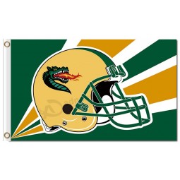 Wholesale customized top quality NCAA Alabama Birmingham Blazers 3'x5' polyester flags rays for sports team banners and flags