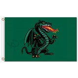Wholesale customized top quality NCAA Alabama Birmingham Blazers 3'x5' polyester flags for sports team banners and flags