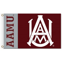 Großhandel angepasst hoch-Endee ncaa Alabama a & m Bulldoggen 3'x5 'Polyester Fahnen Aamu für Sport Team Banner und Fahnen