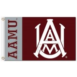 Wholesale customized high-end NCAA Alabama A&M Bulldogs 3'x5' polyester flags AAMU for sports team banners and flags