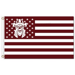 Großhandel angepasst hoch-Endee ncaa Alabama a & m Bulldoggen 3'x5 'Polyester Fahnen Sternenbanner für Sport Team Banner und Fahnen
