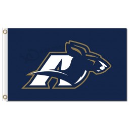 Wholesale customized top quality NCAA Akron Zips 3'x5' polyester flags logo for sports flags and banners with your logo