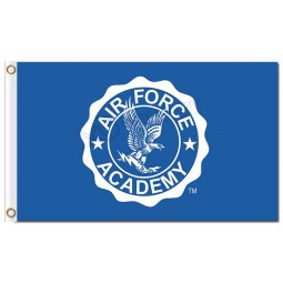 Großhandels kundengebundene erstklassige ncaa Luftwaffe falcons 3'x5 Polyester kennzeichnet Flaggenakademie für Sportflaggen und -fahnen 