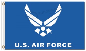 도매 높은 맞춤-끝 ncaa air force falcons 3'x5 '폴리 에스테르는 우리에게 스포츠 깃발과 배너를위한 공군력을 표시합니다 
