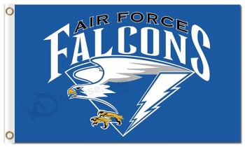 Al por mayor personalizado alto-Final ncaa air force halcones 3'x5 'banderas de poliéster para personalizar