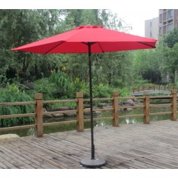Haut de gamme personnalisé-Parapluie de patio en acier