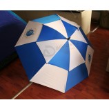 도매 주문 최고-끝 두 캐노피 골프 우산