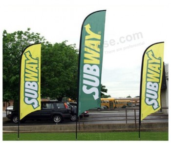Wholesale custom high-end Subway Knife Flag with your logo