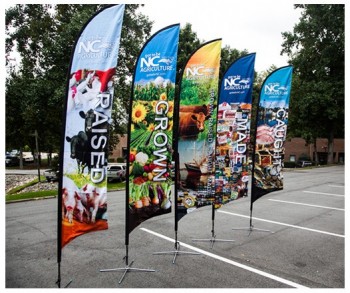 Wholesale custom high-end swooper flags with your logo